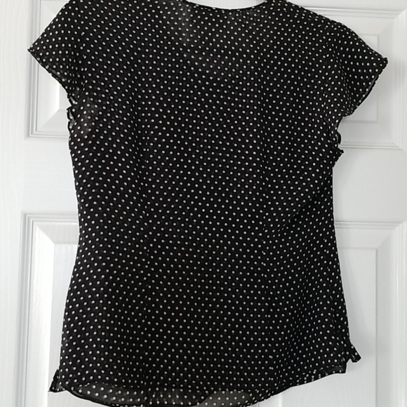 Silk blouse cap sleeve - Picture 4 of 4